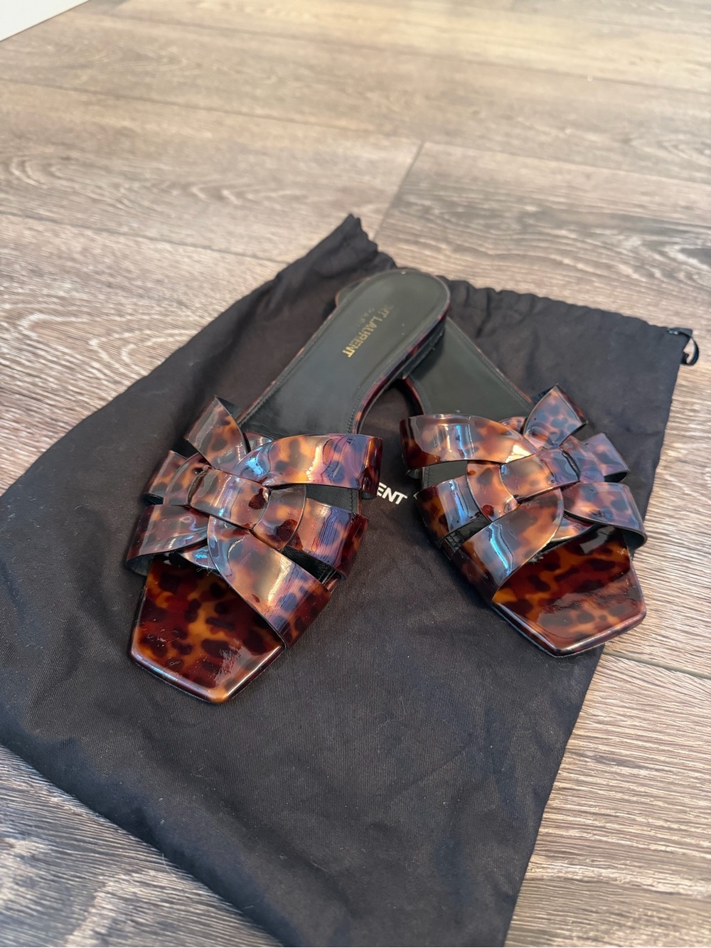 Saint Laurent Tribute Sandals